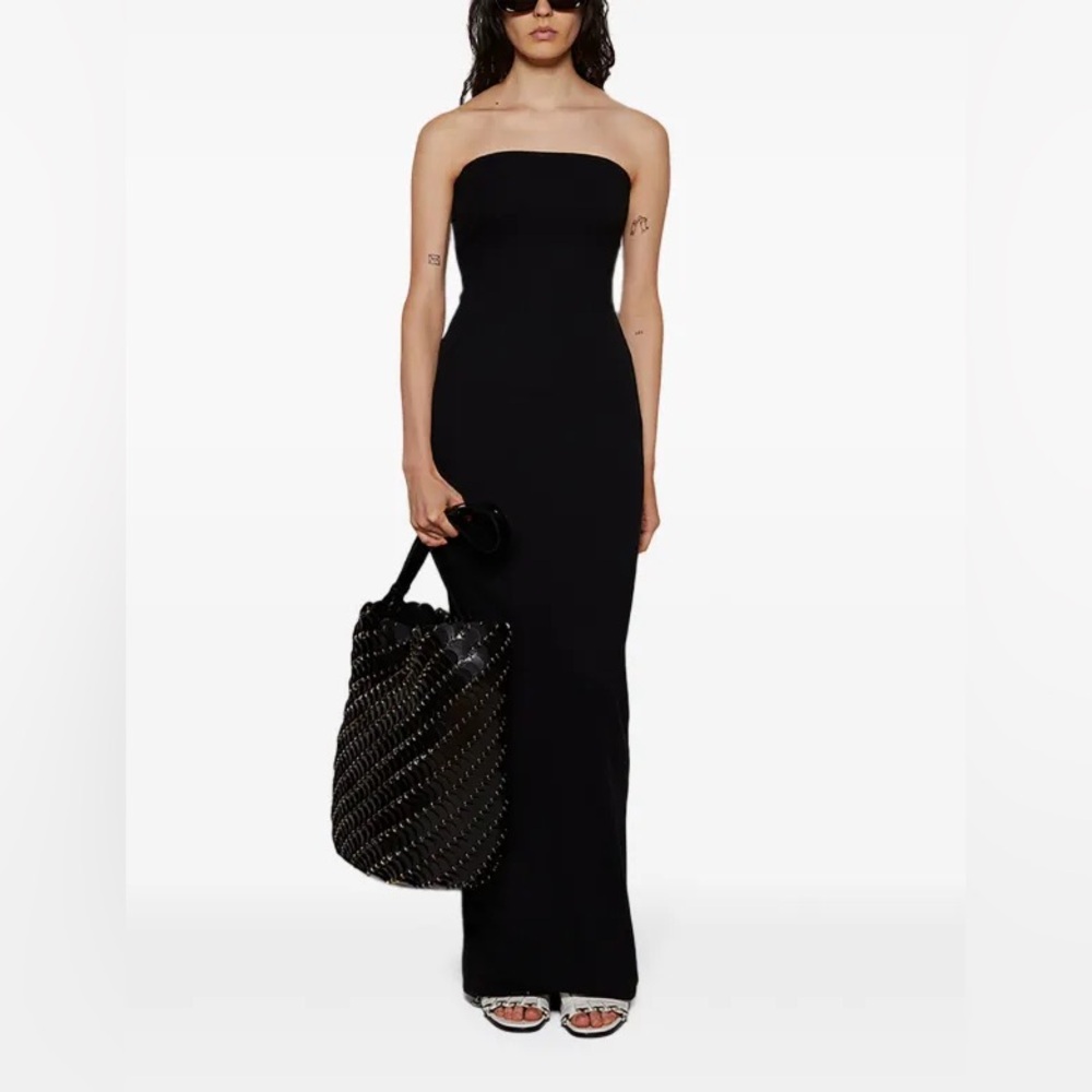 NWT Eterne Black Tube Maxi Dress (S)